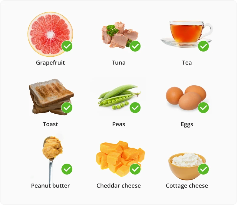 Foods to eat on a Military Diet