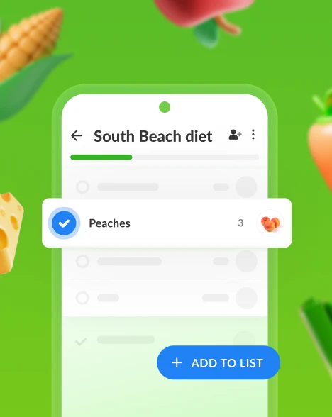 South Beach Diet Mobile View