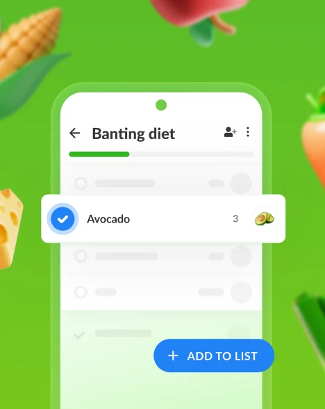 Banting Diet Mobile View