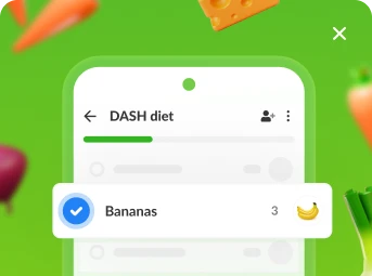 DASH diet Mobile View