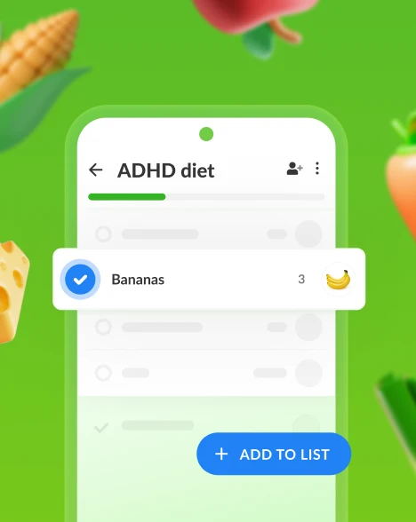 ADHD Diet Mobile View